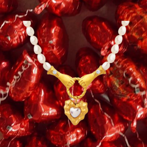 Pearl Heart necklace